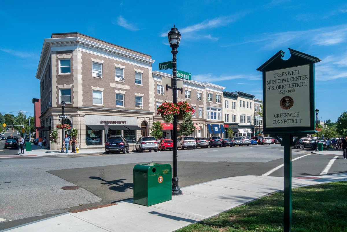 Greenwich, CT, NY - Archivo:Greenwich Municipal Center Historic District, Connecticut.jpg -  Wikiped